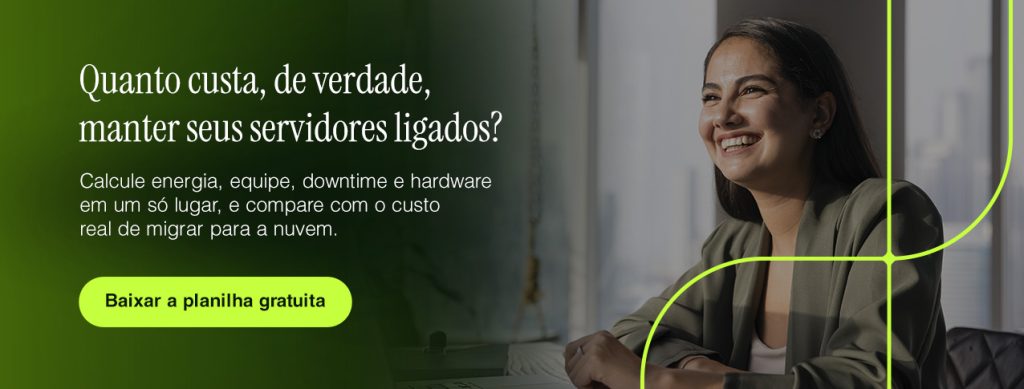quanto custa manter seus servidores ligados?